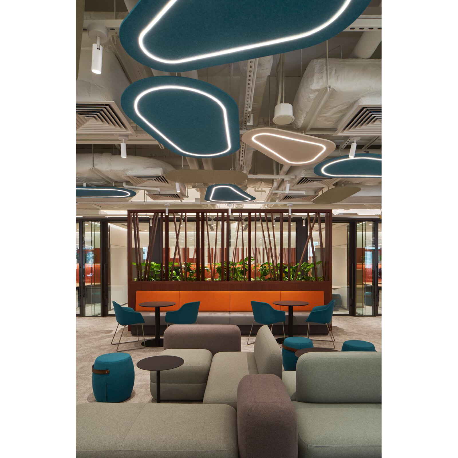 Acouheart Hongkong office ceiling