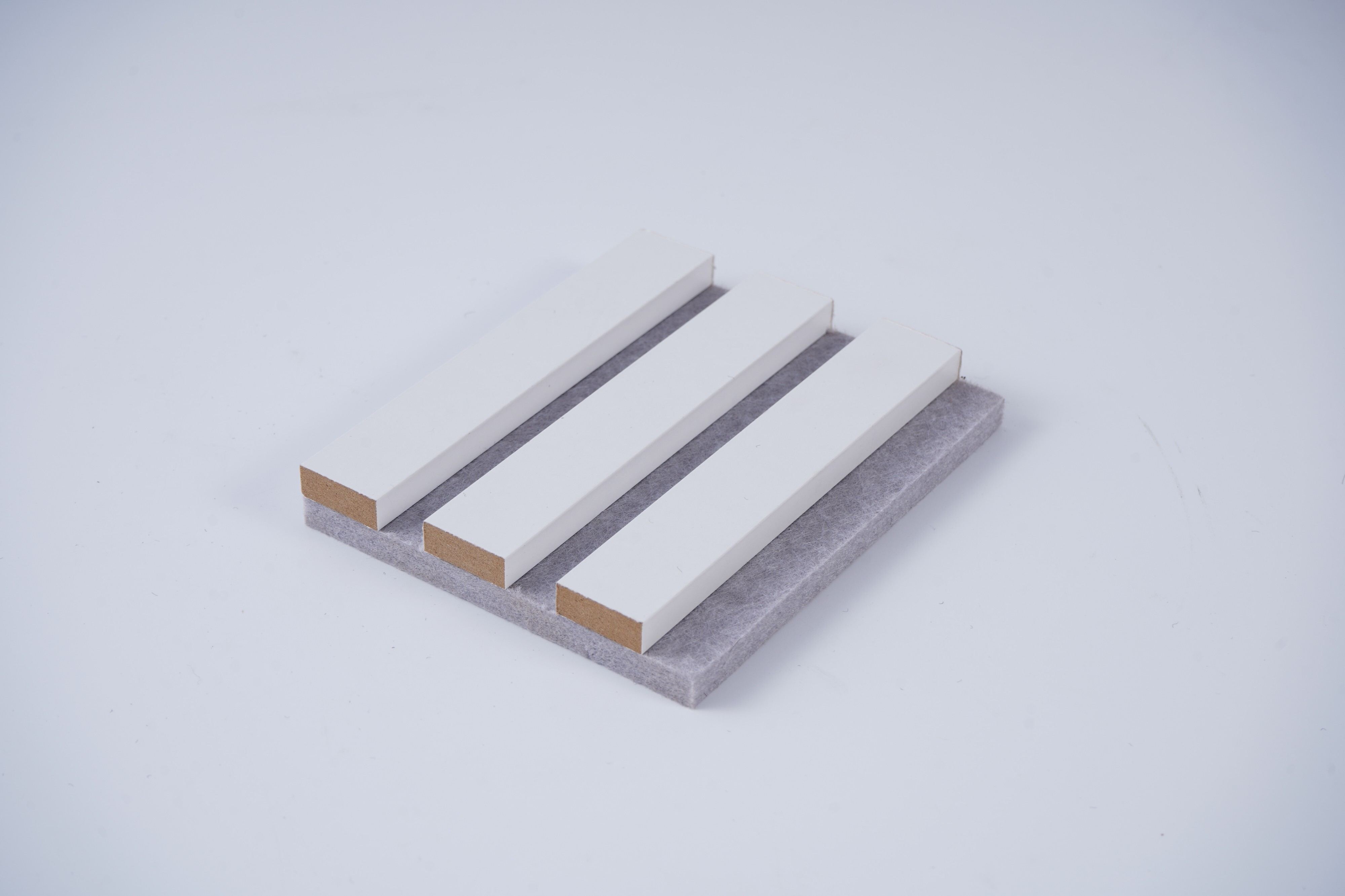 3 sides wooden slats panel