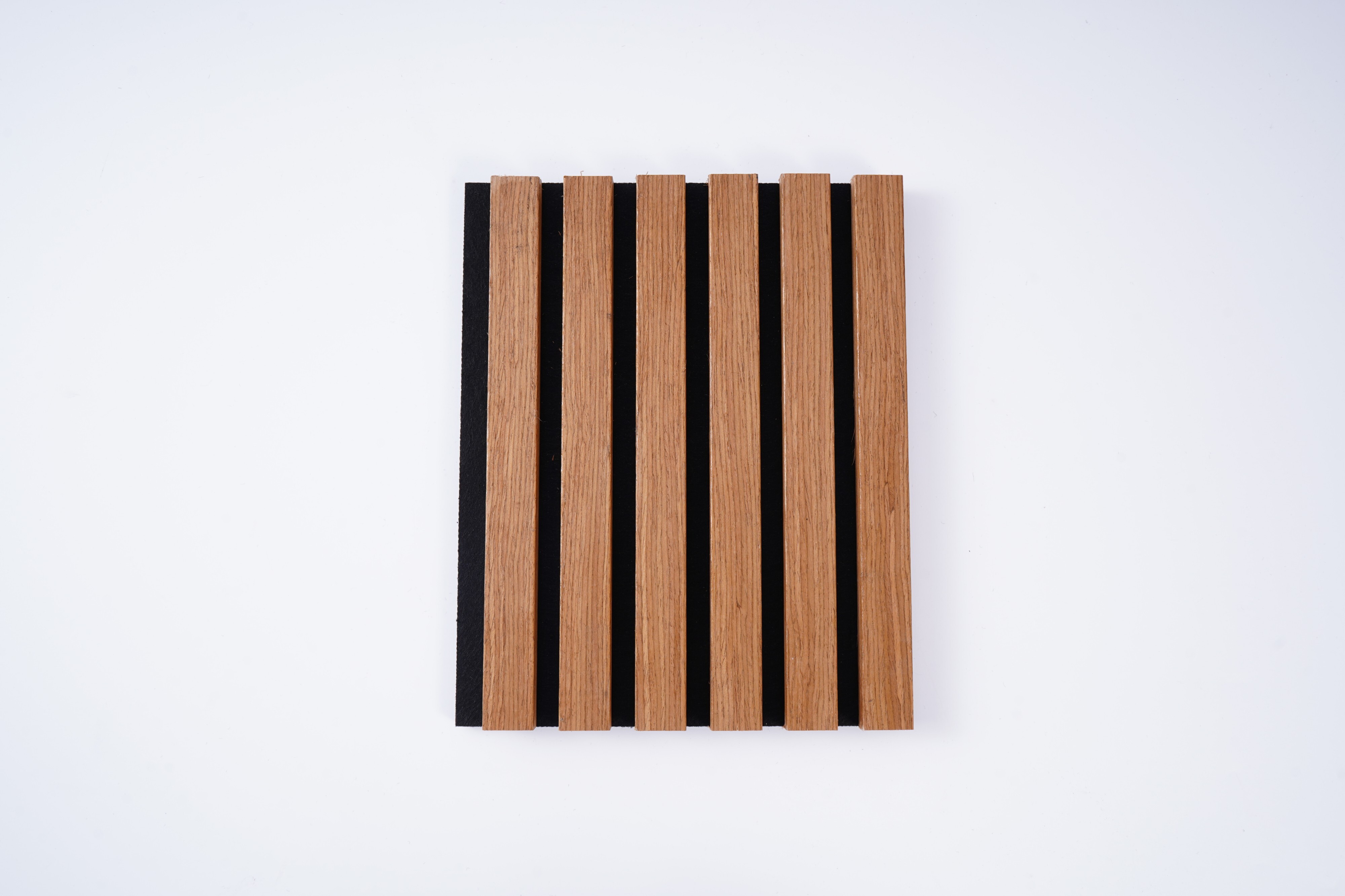 3 sides wooden slats panel