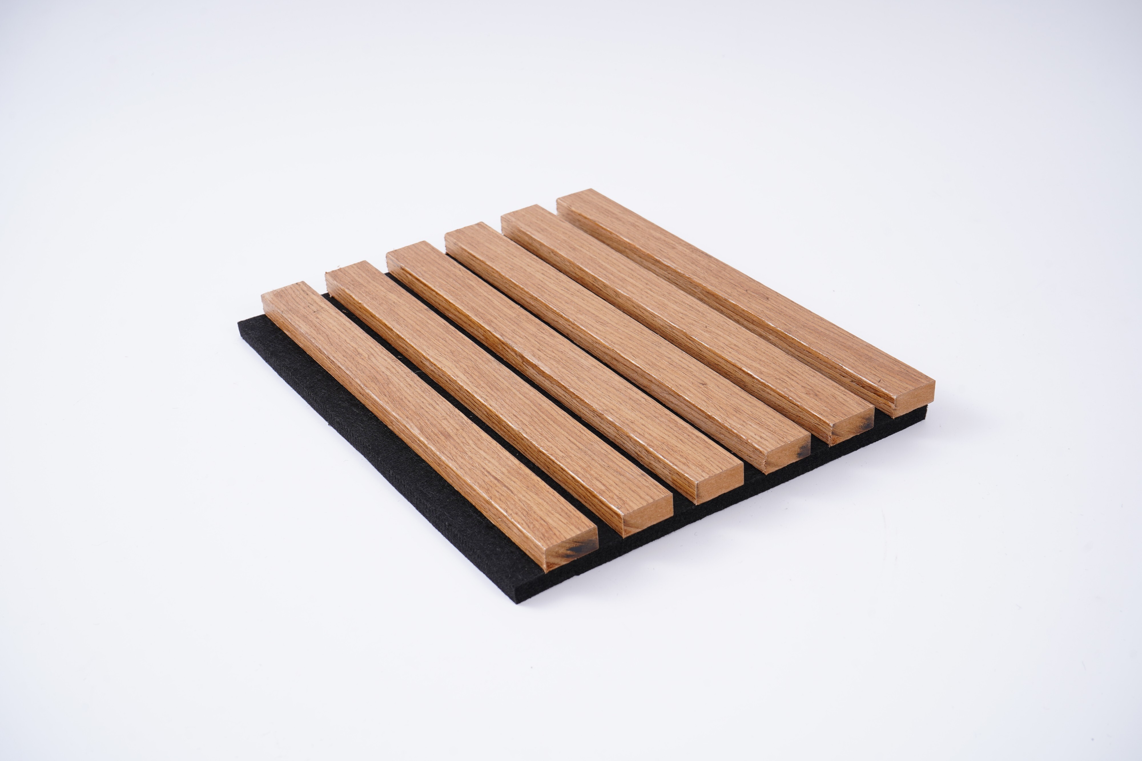 3 sides wooden slats panel