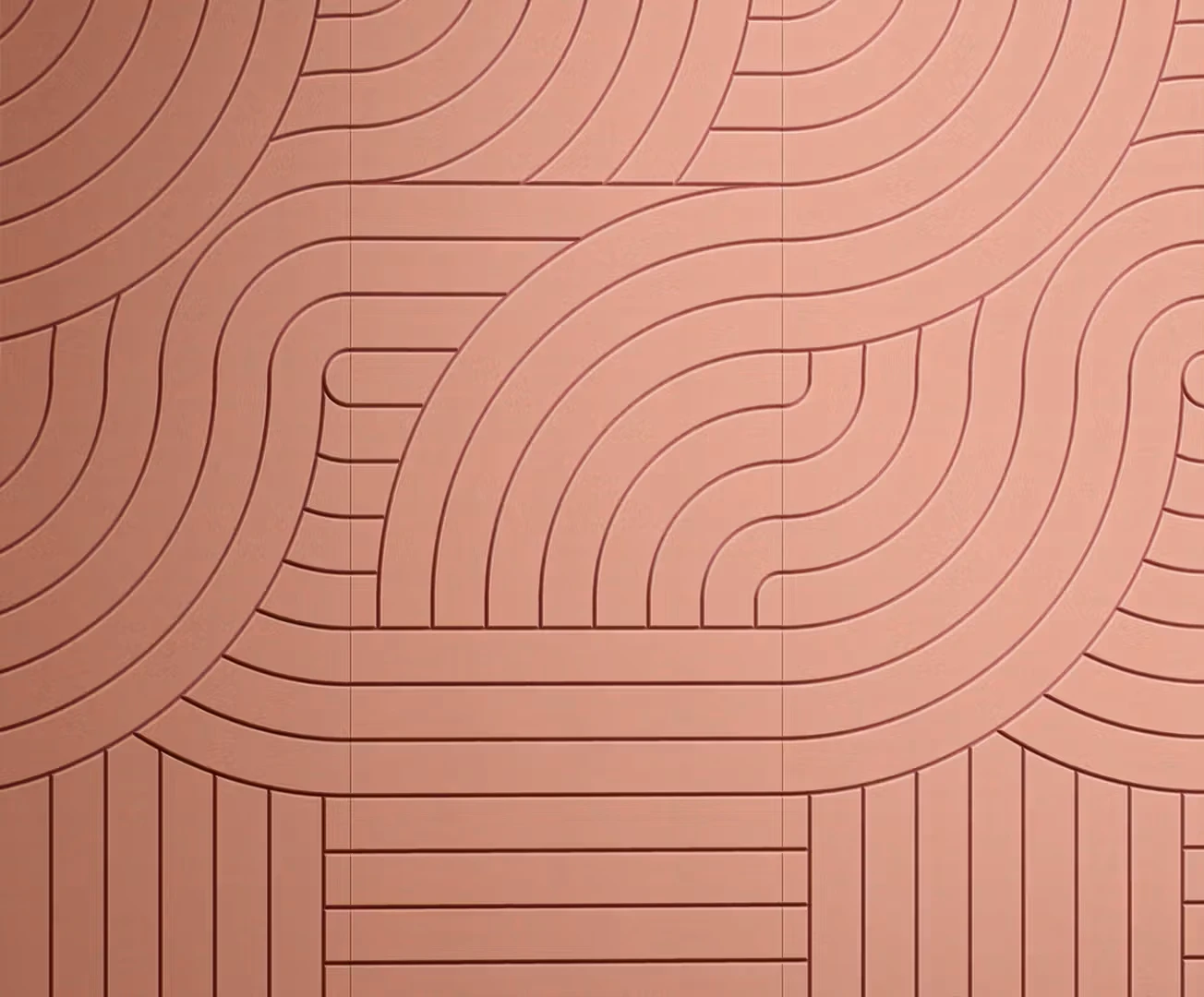 CNC PET wall panel