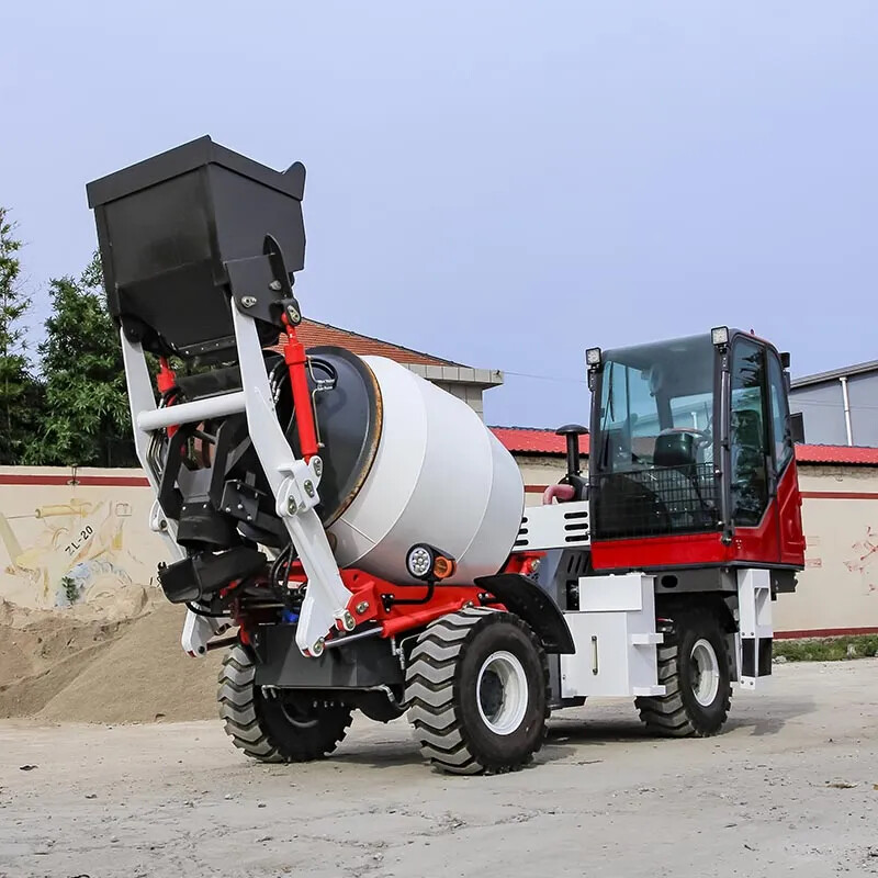 0,9 CBM Selbstladender Betonmischer