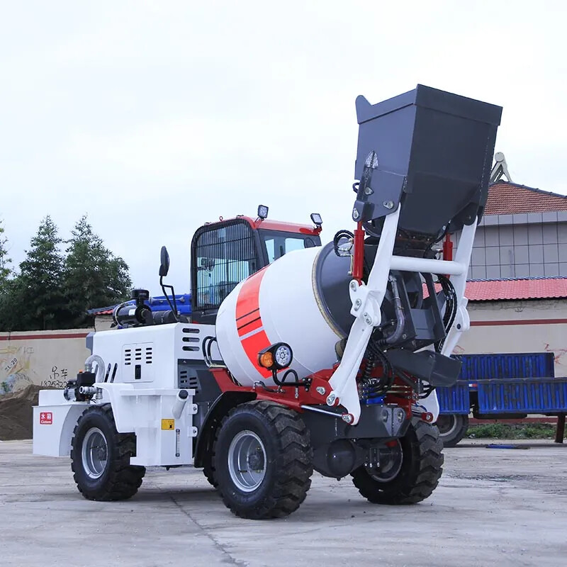 0,6 CBM Selbstladender Betonmischer
