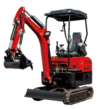 2t mini bagger kubota motor