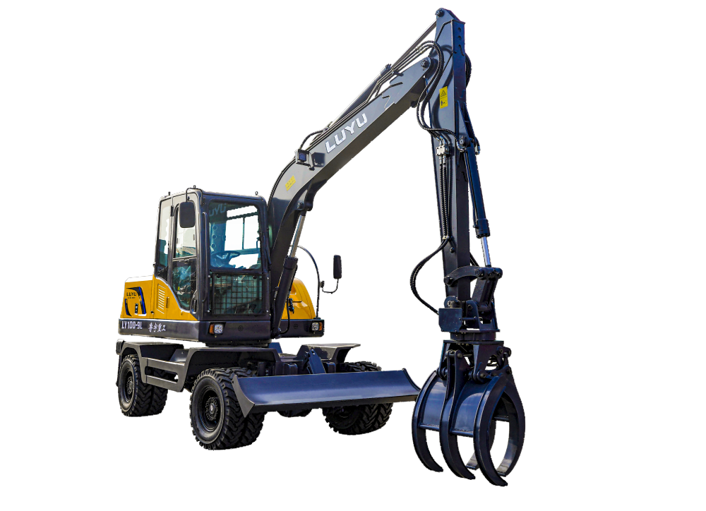 Luyu Baumwollgreifer Bagger Radbagger Holzgreifer Maschine