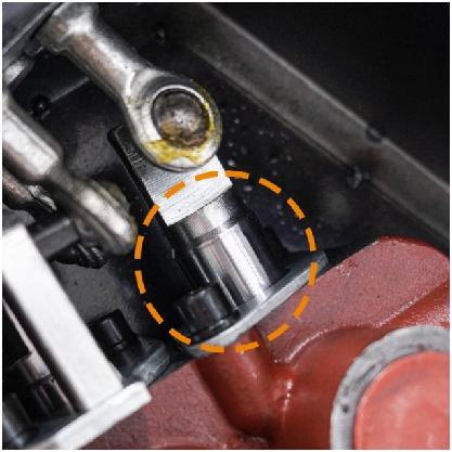 Laderhydraulik und Durchflussanpassung