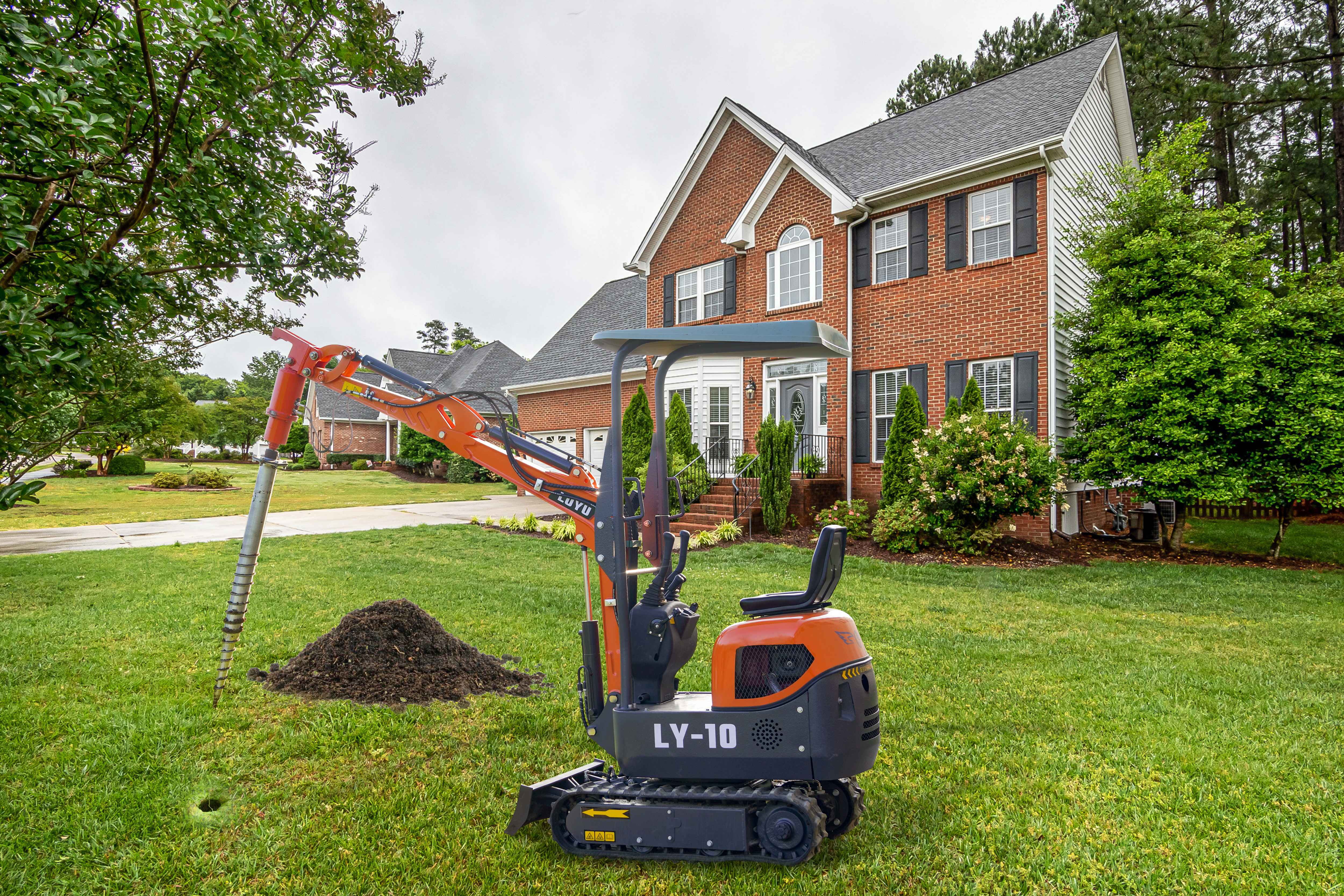 1-2t Minibagger-LUYU Machinery