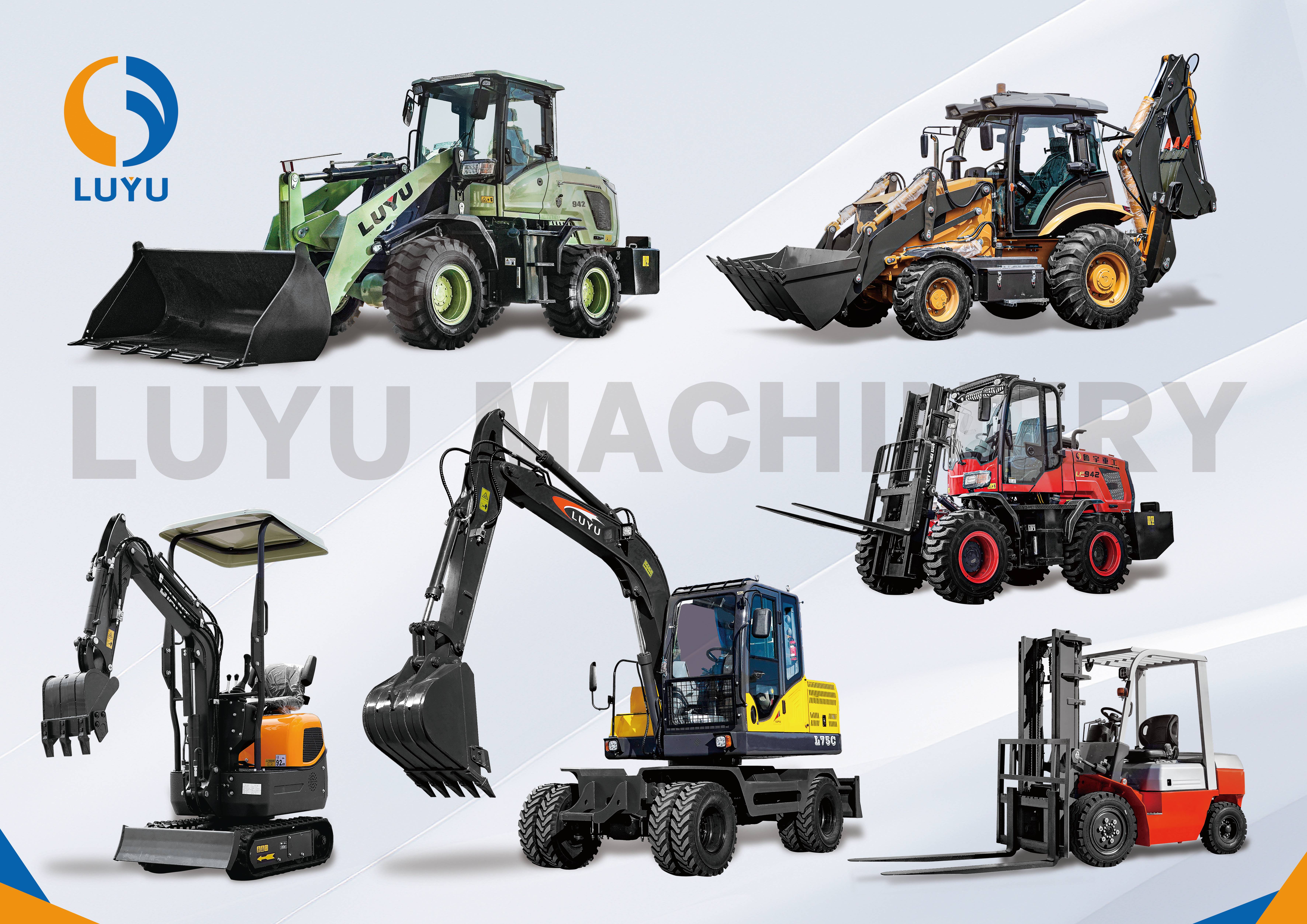 Die 6 am häufigsten auf Baustellen verwendeten Baumaschinentypen