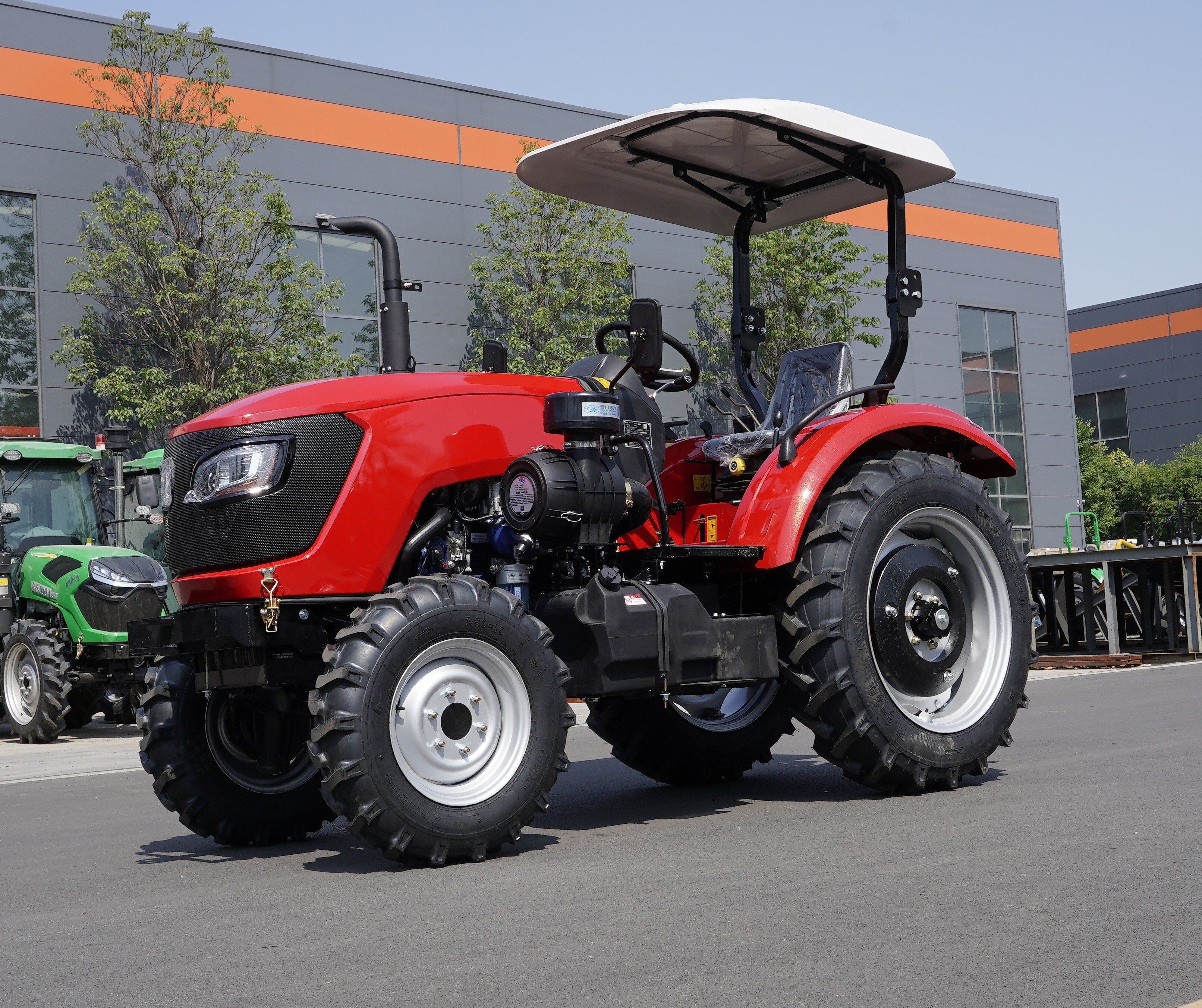 Wo kommt die einfache Bedienung des Traktors ins Spiel?