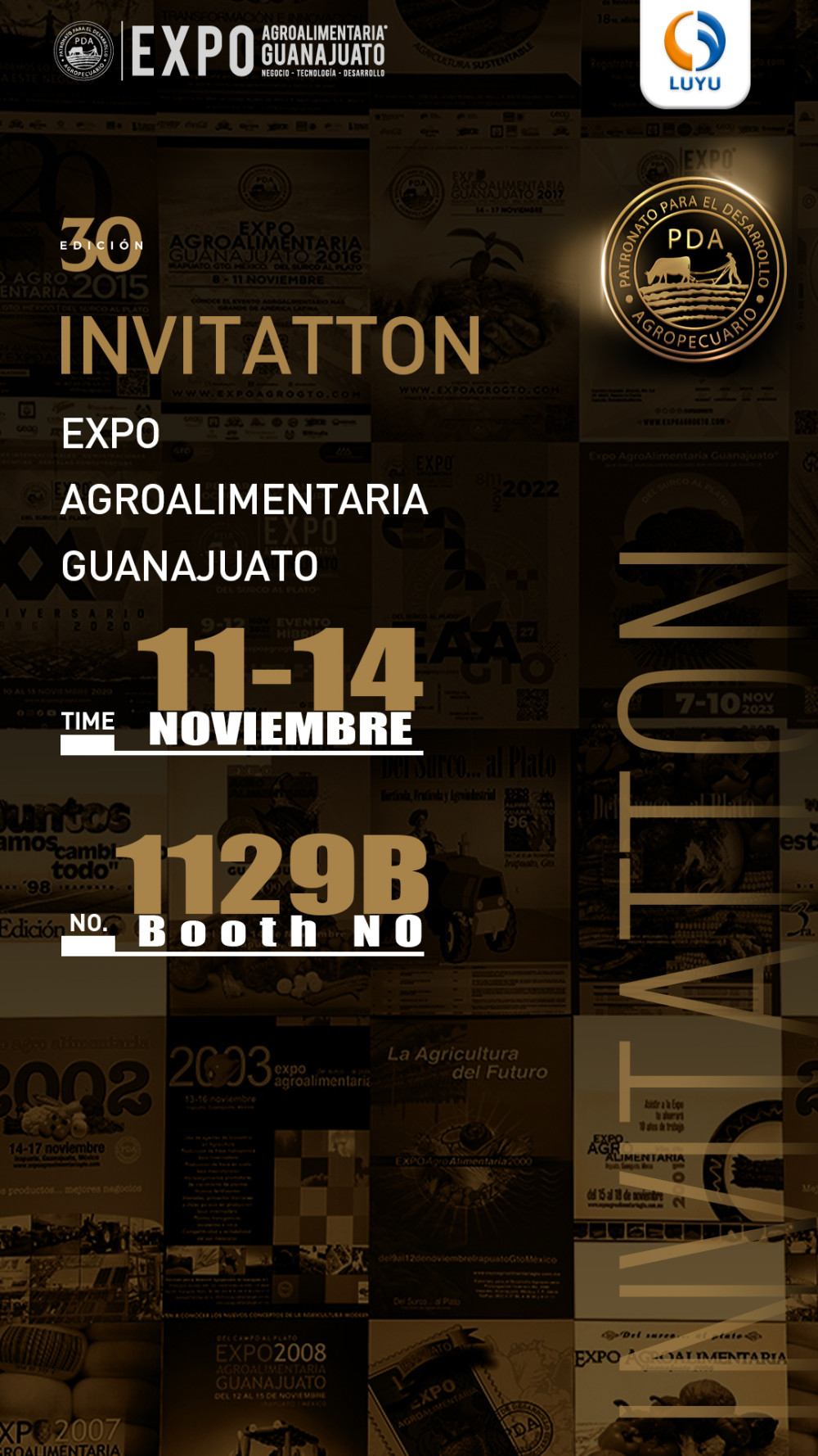 Einladung zur EXPO AGROALIMENTARIA GUANAJUATO 2025