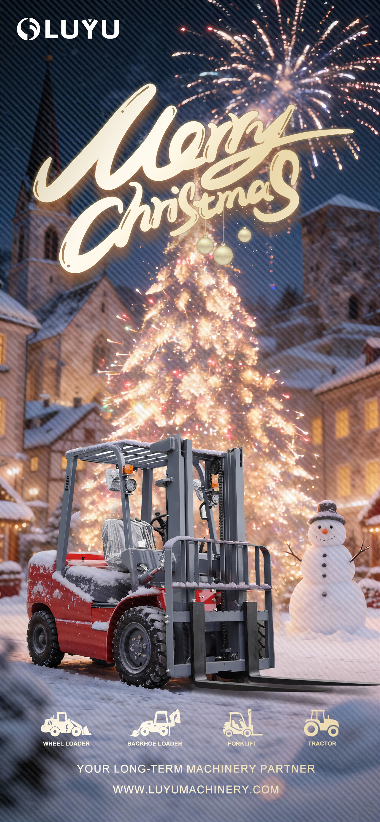 LUYU wünscht Ihnen frohe Weihnachten
