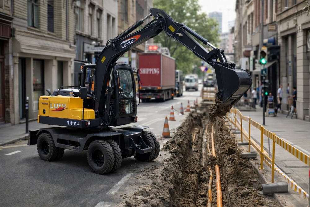 Die Entwicklung des Radbaggers: Markttrends und zukünftige Chancen navigieren