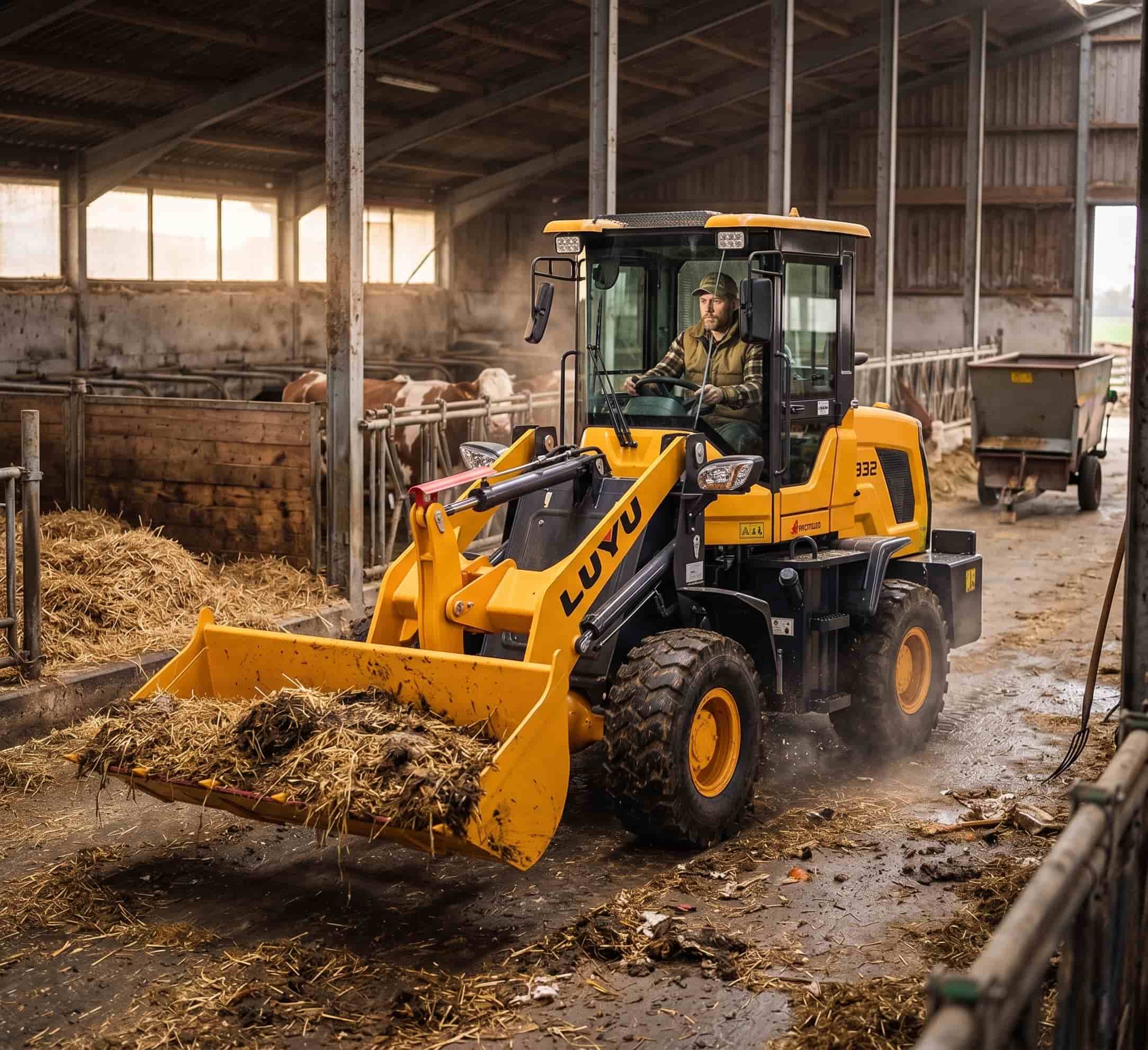 3-Tonnen-Radlader in der Landwirtschaft: Fähigkeiten und Vorteile