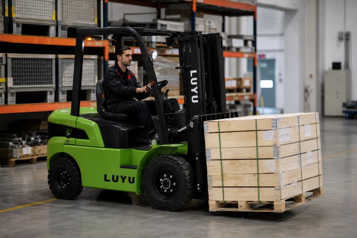 LUYU electric forklift (2)