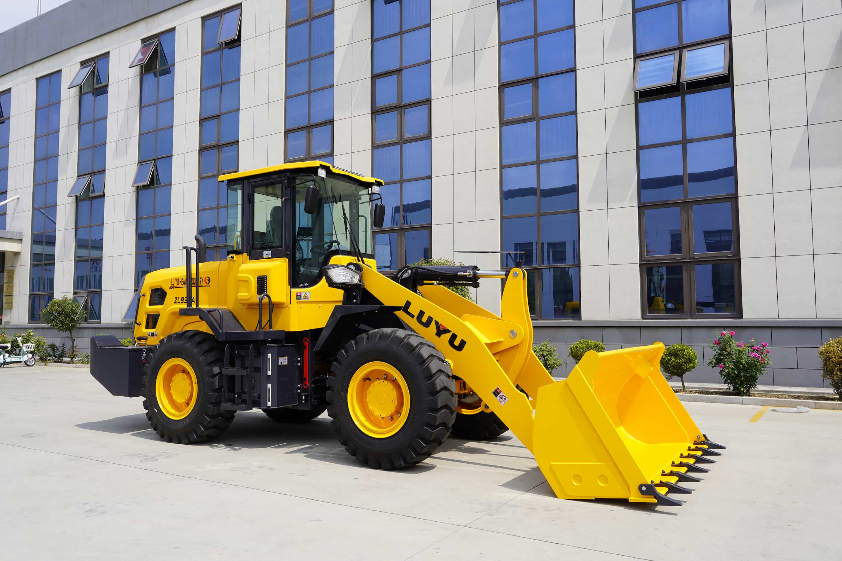 LUYU wheel loader applications