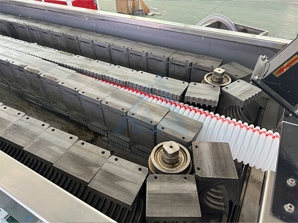 PP/PE/PVC Máquina de tubos corrugados de doble pared