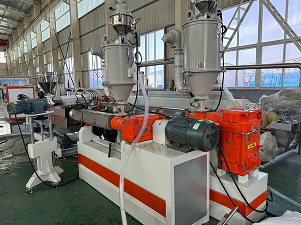 PP/PE/PVC Máquina de tubos corrugados de doble pared