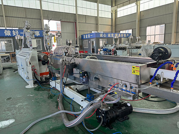 PP/PE/PVC Máquina de tubos corrugados de doble pared