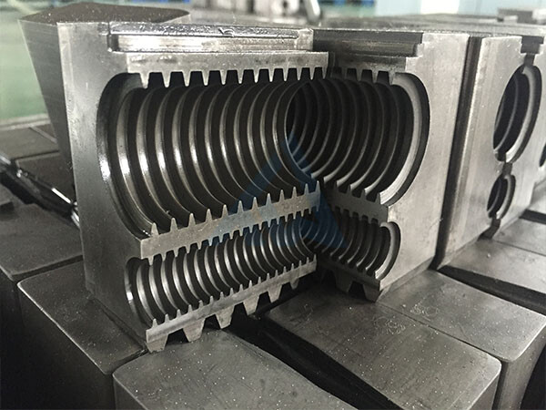 PE/PP/PVC Máquina de tubo corrugado simple de alta velocidad