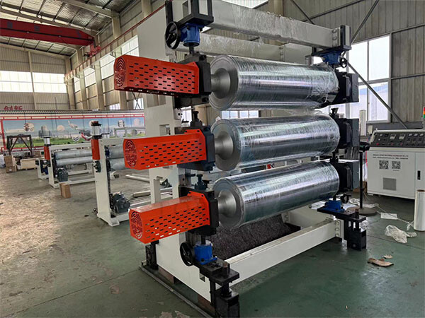 Línea de extrusión de láminas de PE/PP/PVC/PS/ABS/PMMA