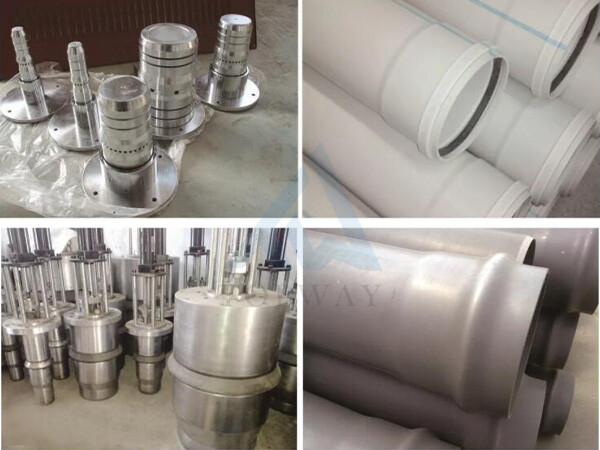 Máquina abocardadora de tubos de PVC