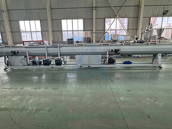 Línea de producción de tubos PPR de 3 capas de alta velocidad de 20 a 63 mm