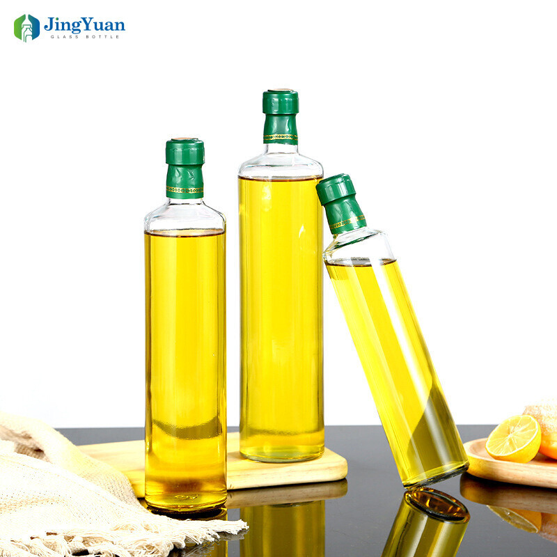 Botellas de vidrio para aceite