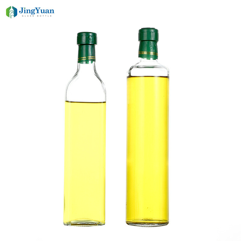 Botellas de vidrio para aceite