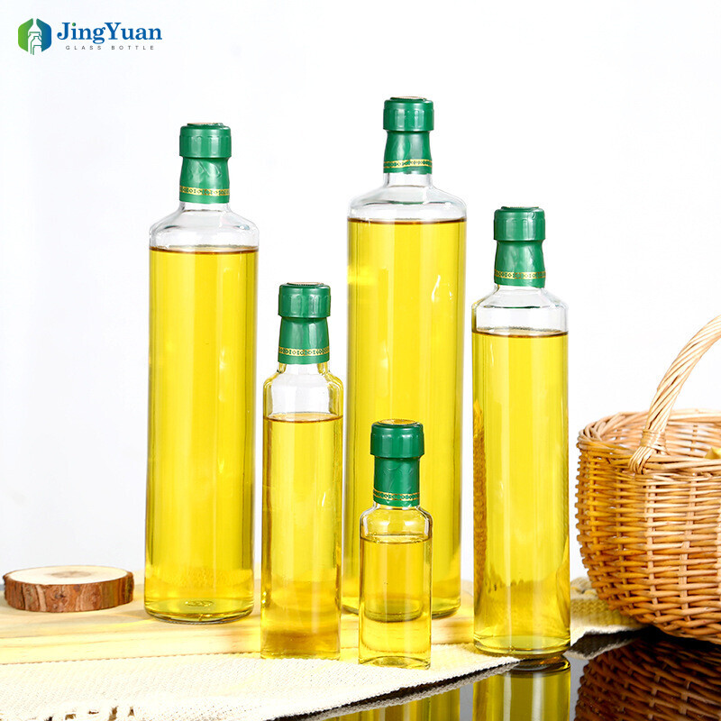 Botellas de vidrio para aceite