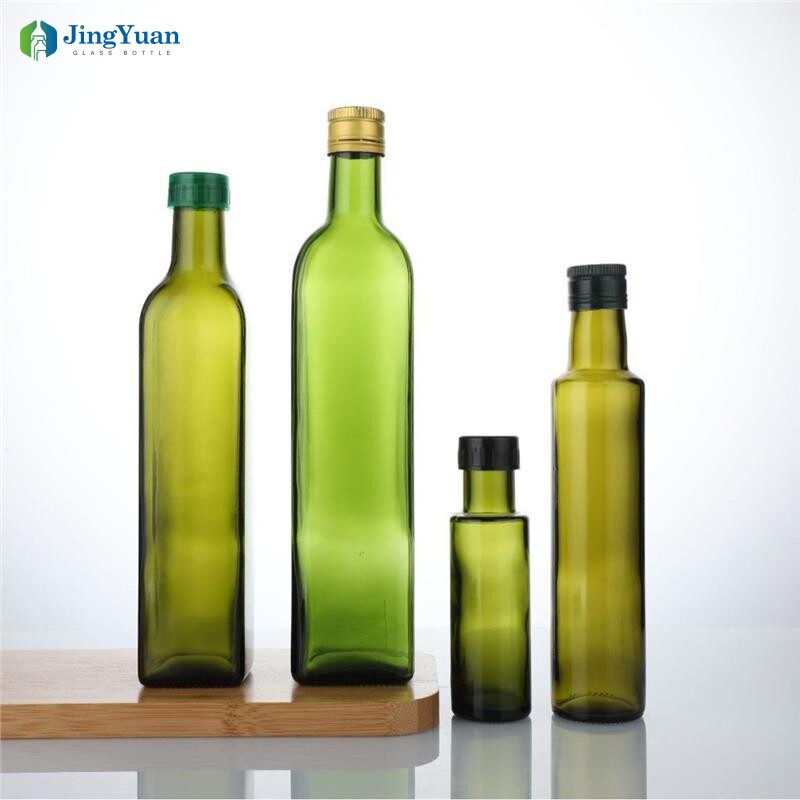 Botellas de vidrio para aceite