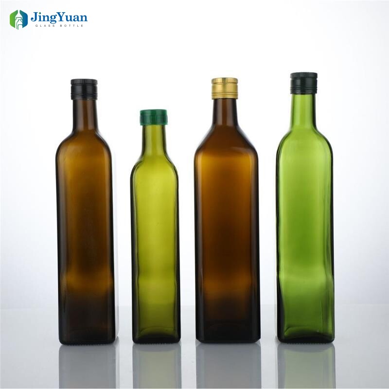 Botellas de vidrio para aceite