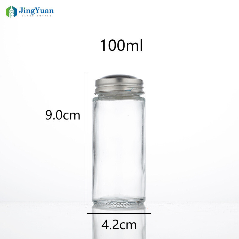 Frascos de cristal para salsas