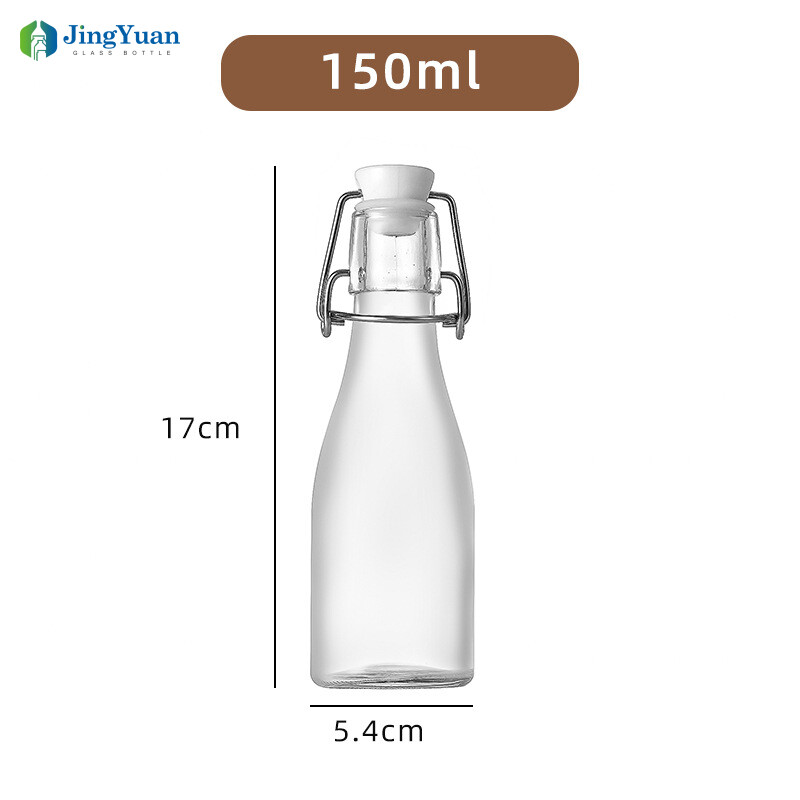 Botellas giratorias de vidrio