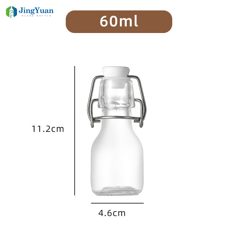 Botellas giratorias de vidrio