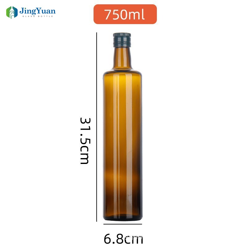 Botellas de vidrio para aceite de oliva