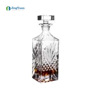 Botella de vidrio para bebidas espirituosas
