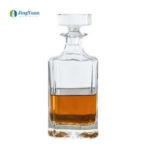 Botella de vidrio para bebidas espirituosas