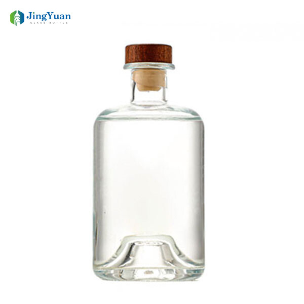 Botella de vidrio para bebidas espirituosas