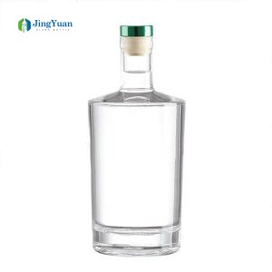 Botella de vidrio para bebidas espirituosas