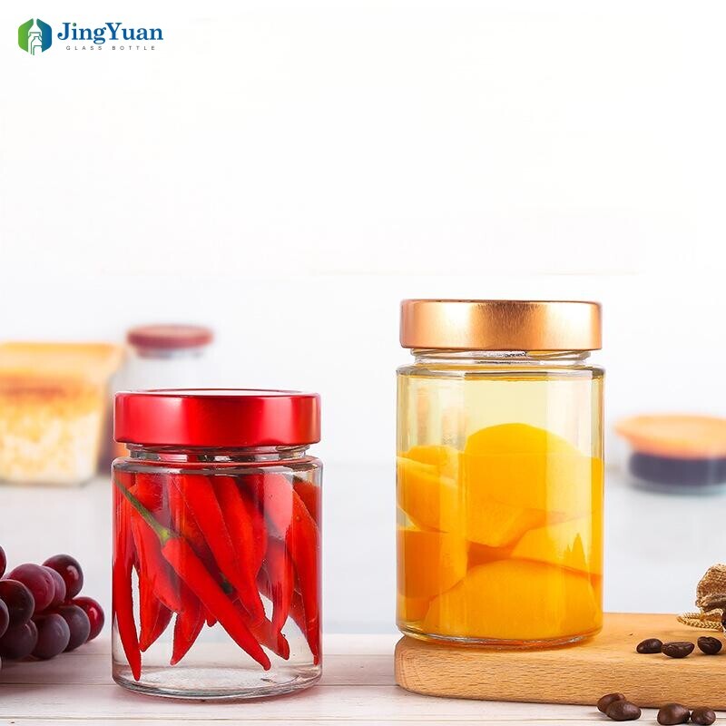 Tarros de mermelada y jalea