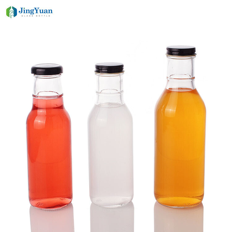 Botella de cristal para zumo