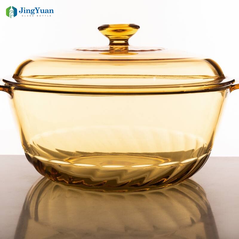 Vaporera con doble asa y tapa