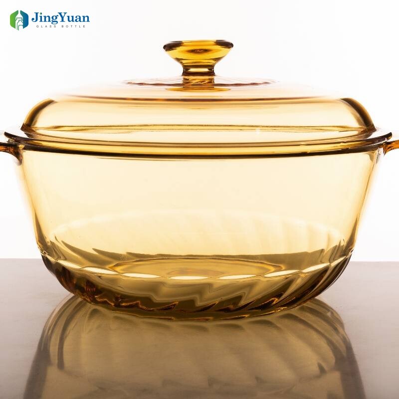 Vaporera con doble asa y tapa