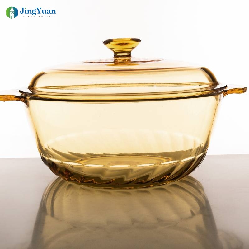 Vaporera con doble asa y tapa