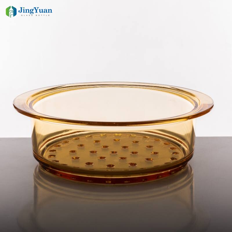 Vaporera de vidrio de borosilicato