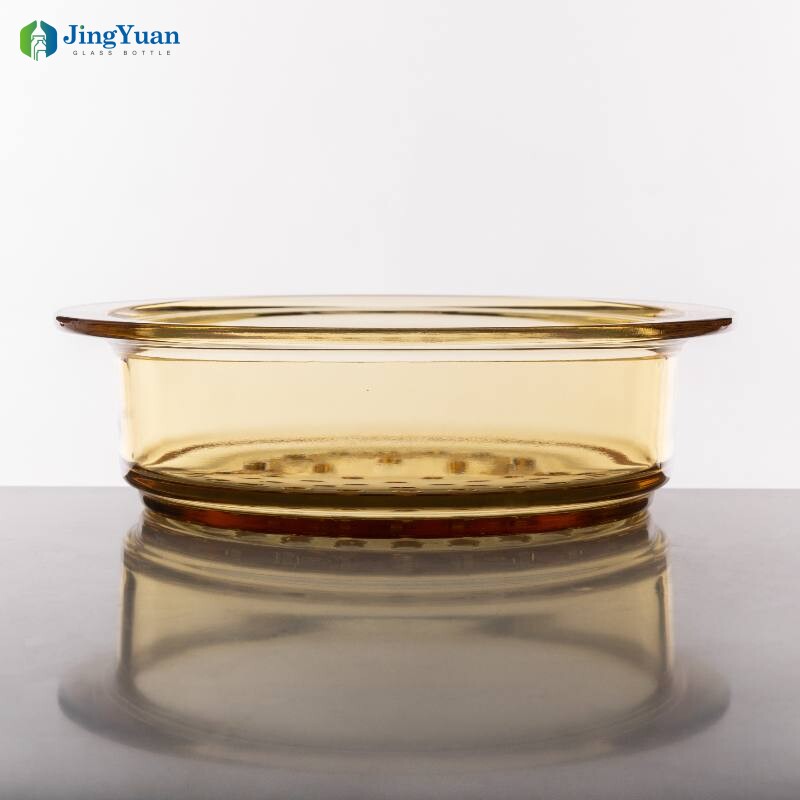 Vaporera de vidrio de borosilicato