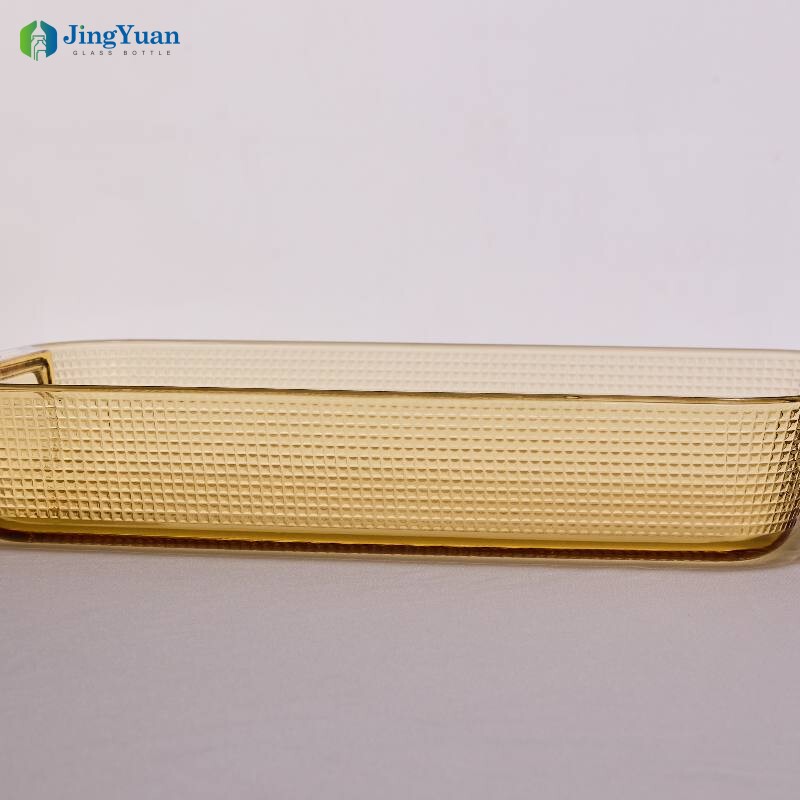 bandeja de horno de vidrio borosilicato