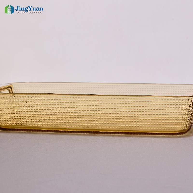 bandeja de horno de vidrio borosilicato