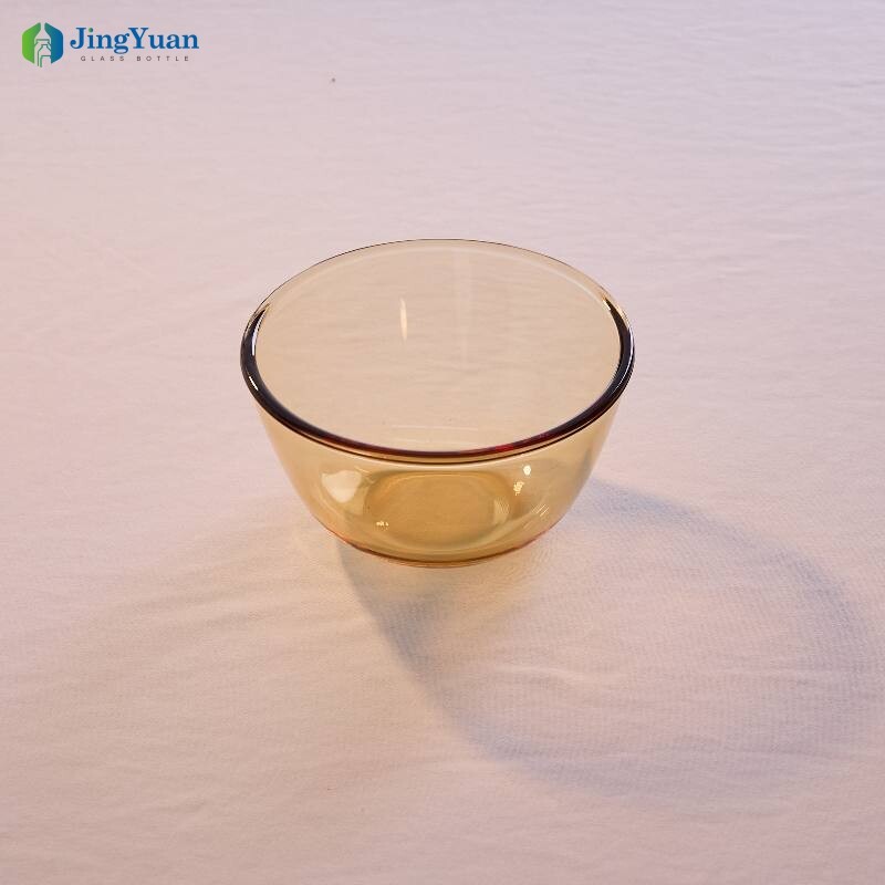 Ensaladera de vidrio borosilicato