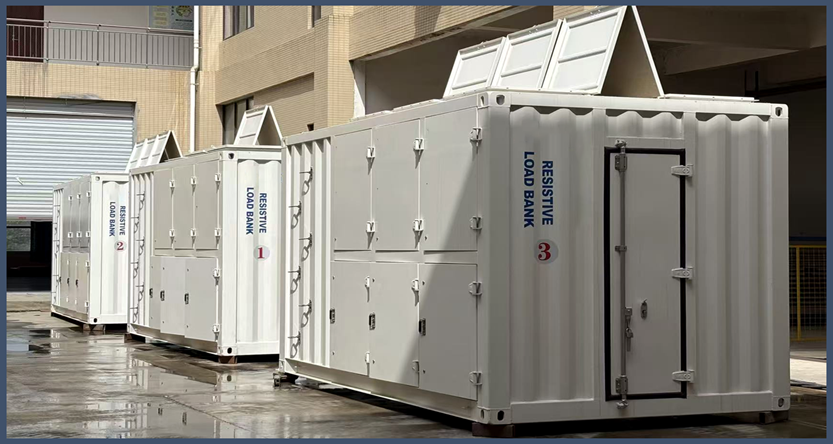 Banco de carga resistivo-inductivo WN-5000L de 5000 kVA